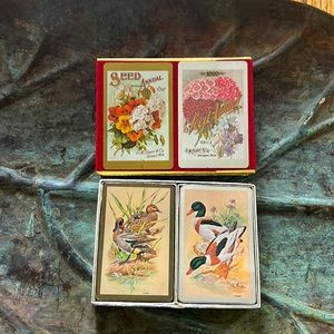 Vintage playing cards